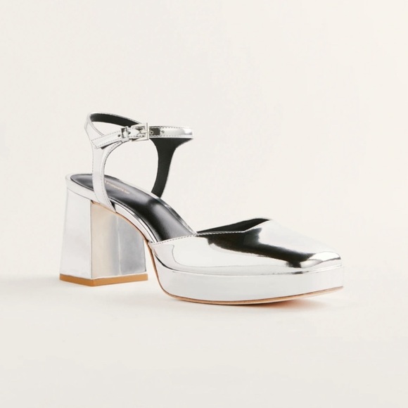 Reformation Marisol platform Heel size 7. - Picture 1 of 8